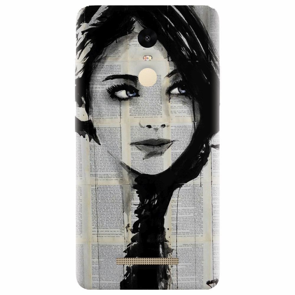 Husa silicon pentru Xiaomi Redmi Note 3, Blue Eyes