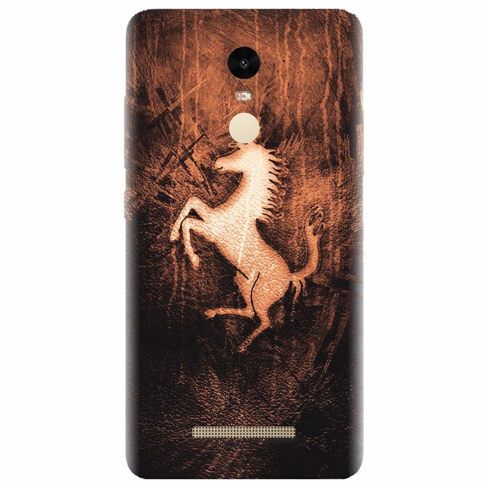 Husa silicon pentru Xiaomi Redmi Note 3, Amazing Horse