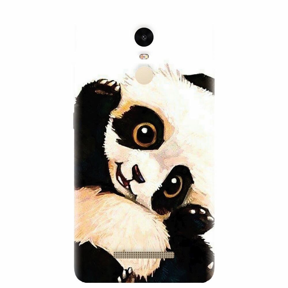 Husa silicon pentru Xiaomi Redmi Note 3, Baby Panda 002