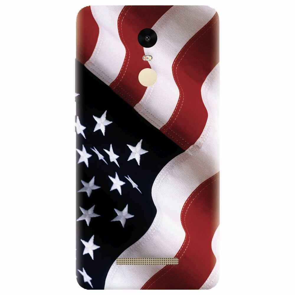 Husa silicon pentru Xiaomi Redmi Note 3, American