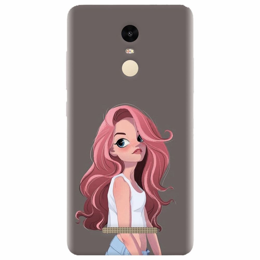 Husa silicon pentru Xiaomi Redmi Note 3, Cute Girl
