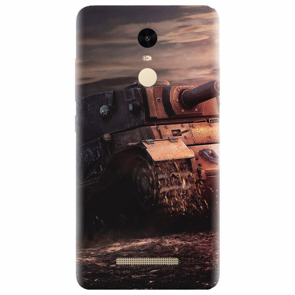 Husa silicon pentru Xiaomi Redmi Note 3, ARL Tank Of Military