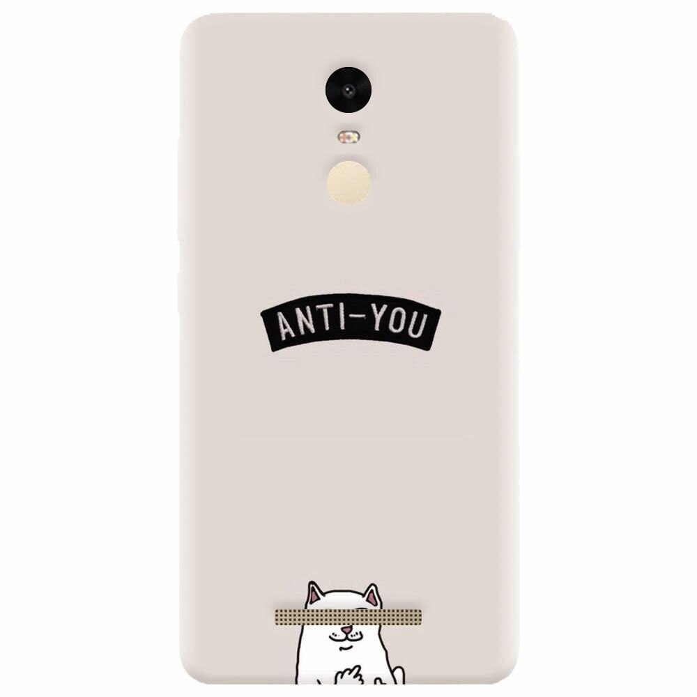 Husa silicon pentru Xiaomi Redmi Note 3, Anti You