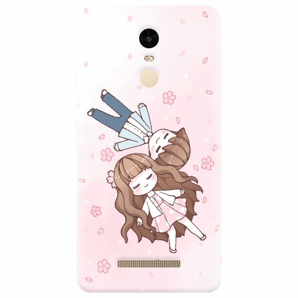 Husa silicon pentru Xiaomi Redmi Note 3, Cute Couple