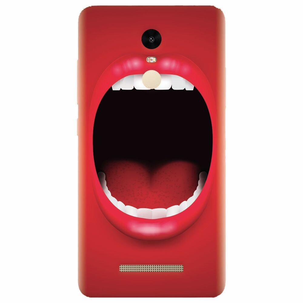 Husa silicon pentru Xiaomi Redmi Note 3, Big Mouth