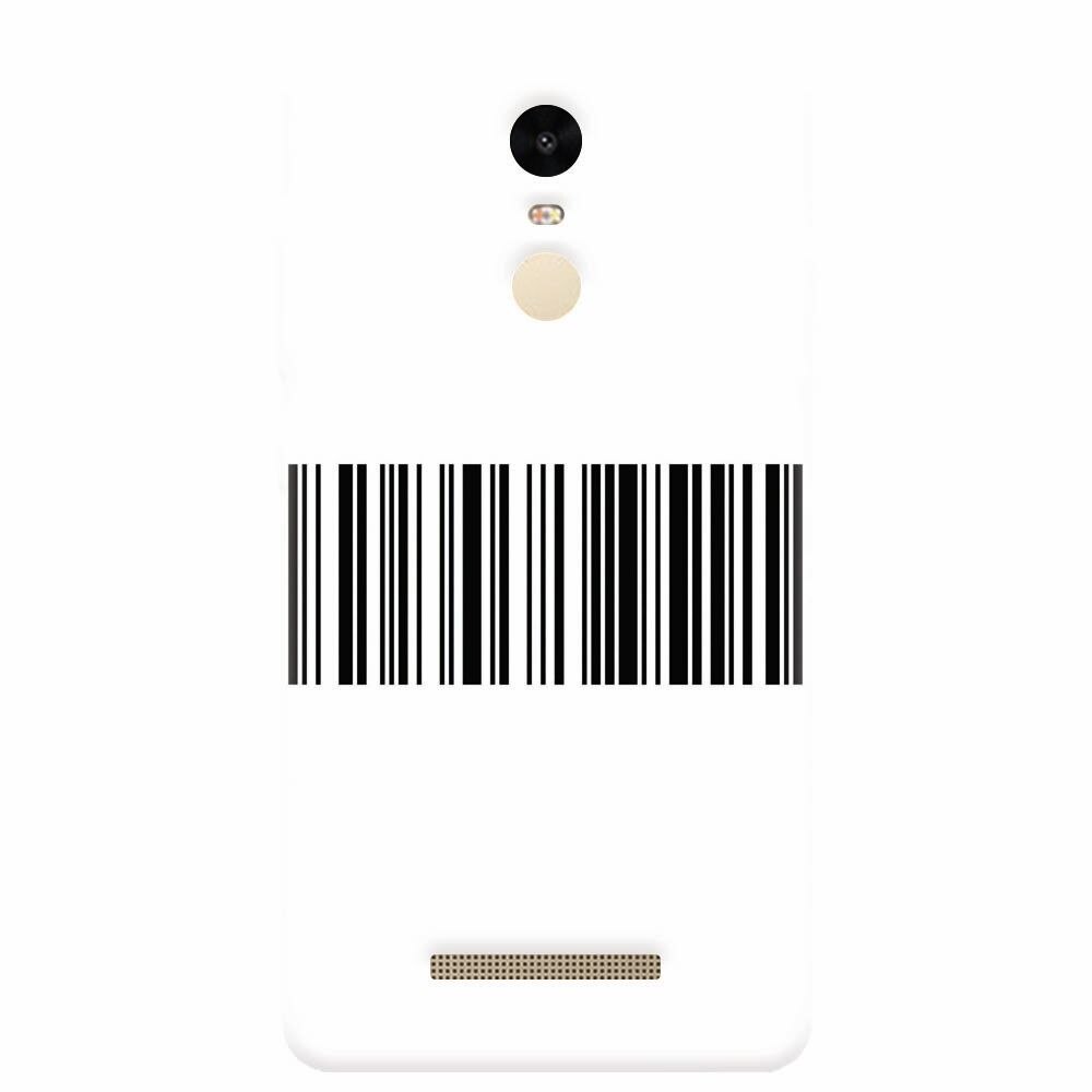 Husa silicon pentru Xiaomi Redmi Note 3, Bar Code