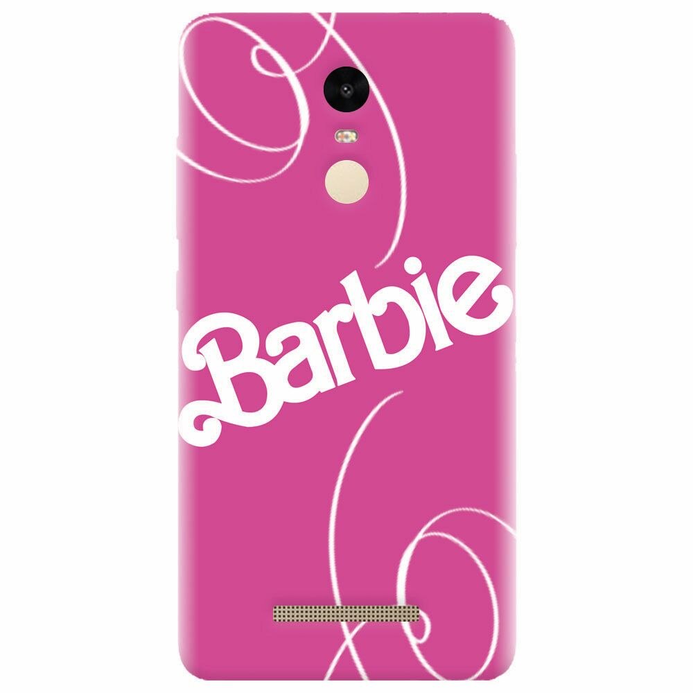 Husa silicon pentru Xiaomi Redmi Note 3, Barbie
