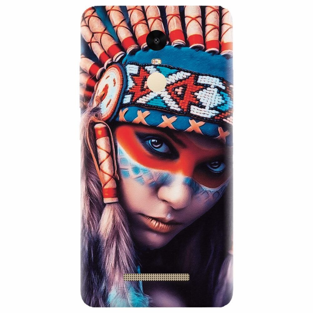 Husa silicon pentru Xiaomi Redmi Note 3, Attractive Girl Model