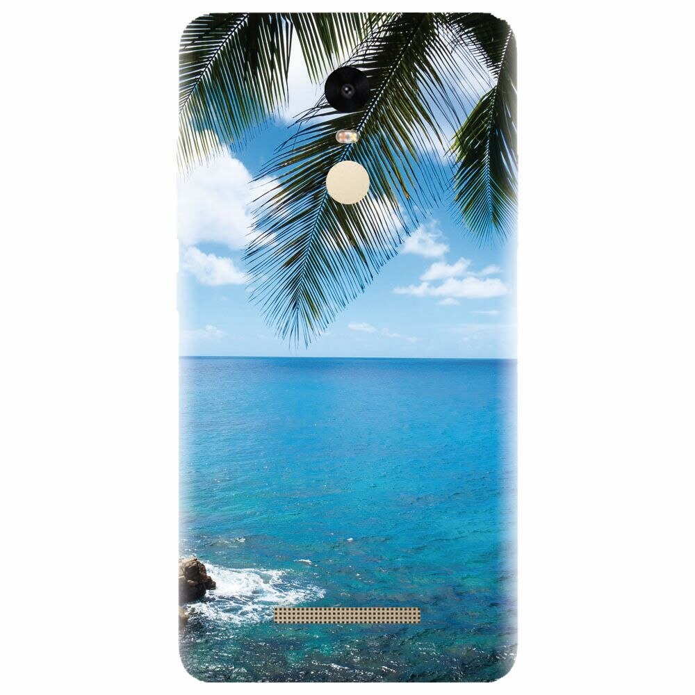 Husa silicon pentru Xiaomi Redmi Note 3, Coastline