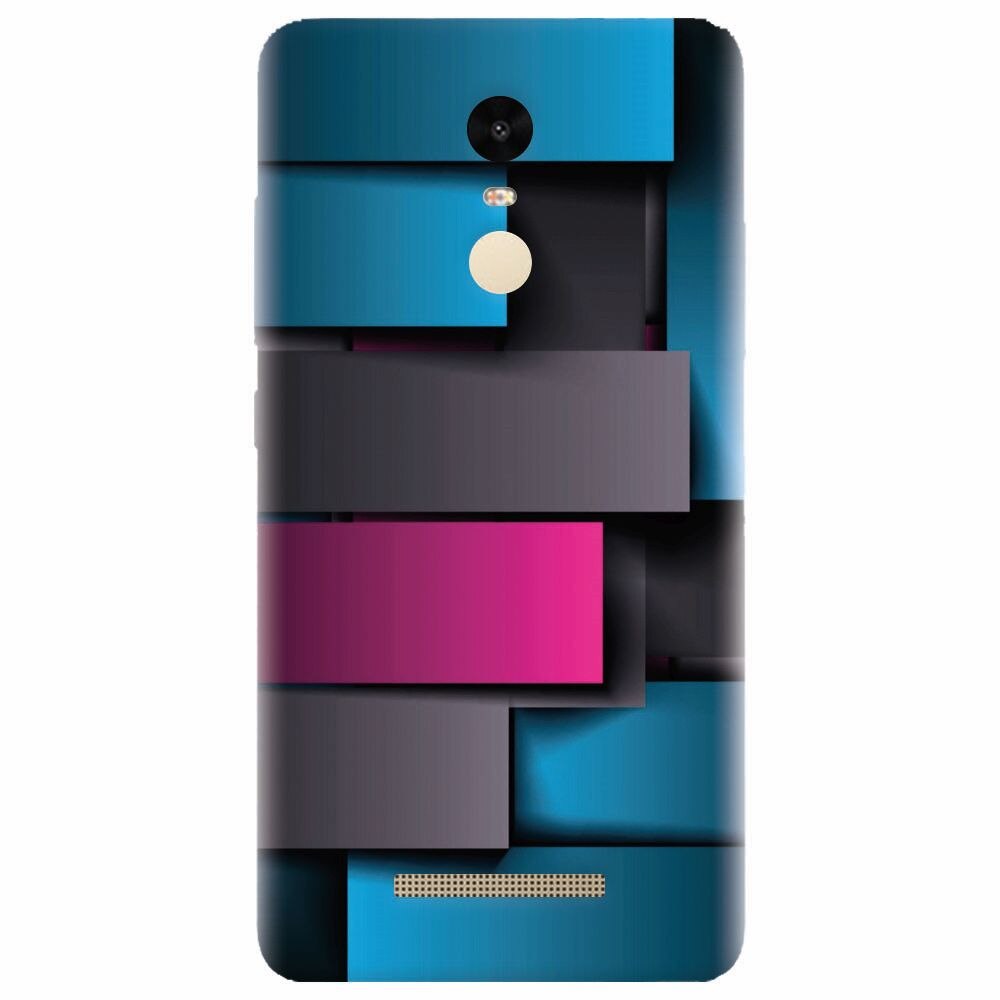 Husa silicon pentru Xiaomi Redmi Note 3, Cool Abstract