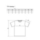 Tricou pentru barbati Fantasy, albastru regal, marime 2XL