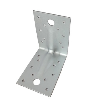 Set 50 Coltare metalice, CIAN, pentru lemn cu ranforsare, 90x90x65x2 mm Set 50 Coltare metalice, CIAN, pentru lemn cu ranforsare, 90x90x65x2 mm