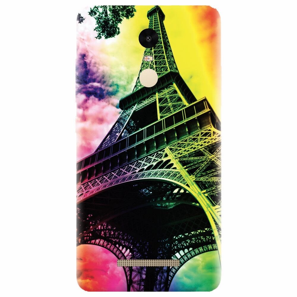 Husa silicon pentru Xiaomi Redmi Note 3, Eiffel Tower 002