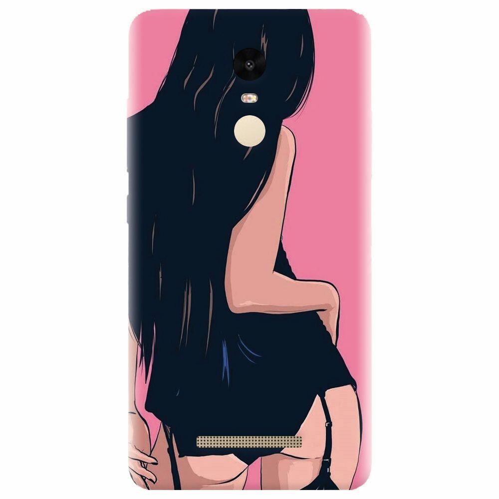 Husa silicon pentru Xiaomi Redmi Note 3, Girl With Long Hair