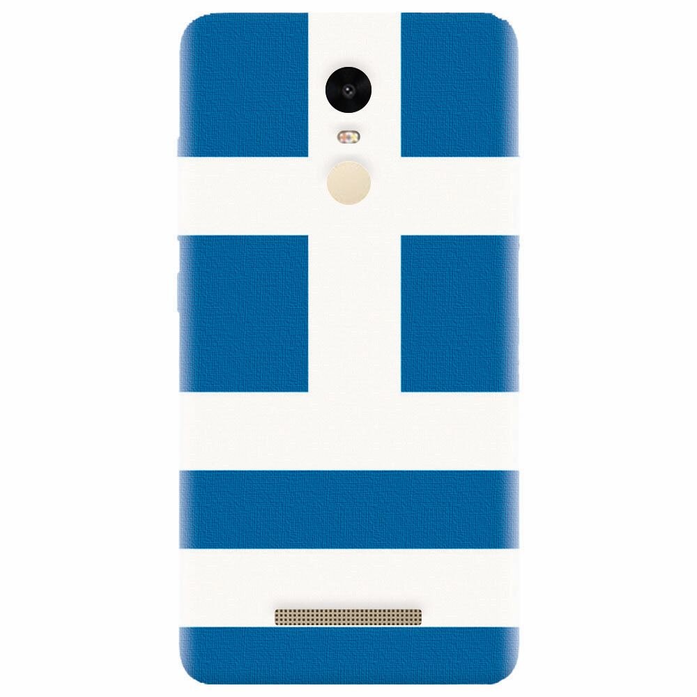 Husa silicon pentru Xiaomi Redmi Note 3, Greece Flag