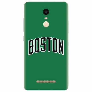 Husa silicon pentru Xiaomi Redmi Note 3, NBA Boston Celtics Husa silicon pentru Xiaomi Redmi Note 3, NBA Boston Celtics