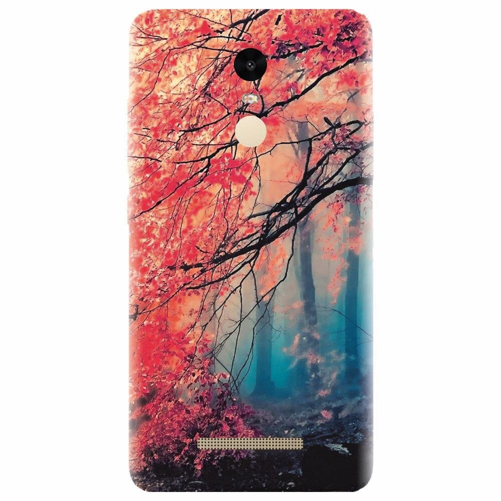 Husa silicon pentru Xiaomi Redmi Note 3, Morning Fog Inest Nature