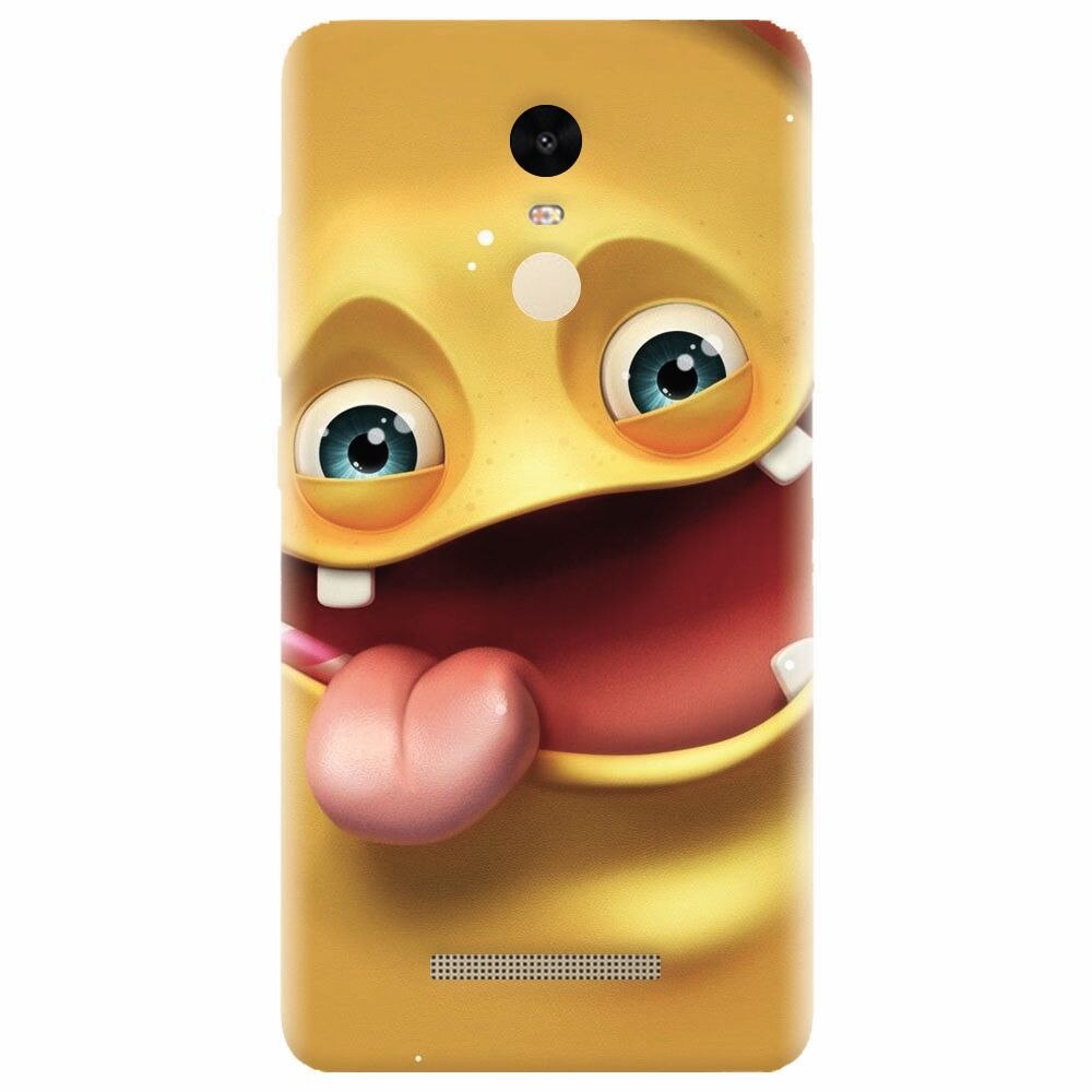 Husa silicon pentru Xiaomi Redmi Note 3, Cute Monster