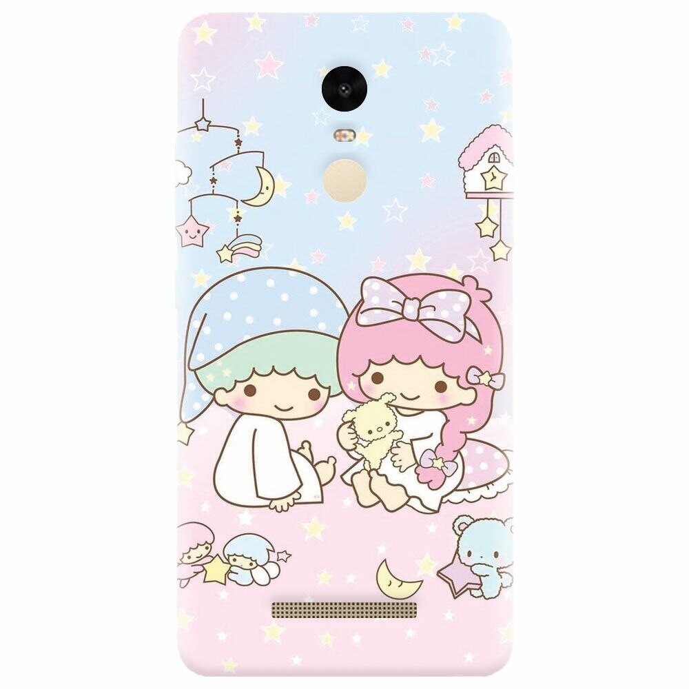 Husa silicon pentru Xiaomi Redmi Note 3, Little Twins