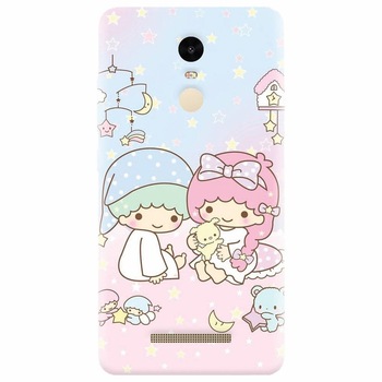 Husa silicon pentru Xiaomi Redmi Note 3, Little Twins Husa silicon pentru Xiaomi Redmi Note 3, Little Twins