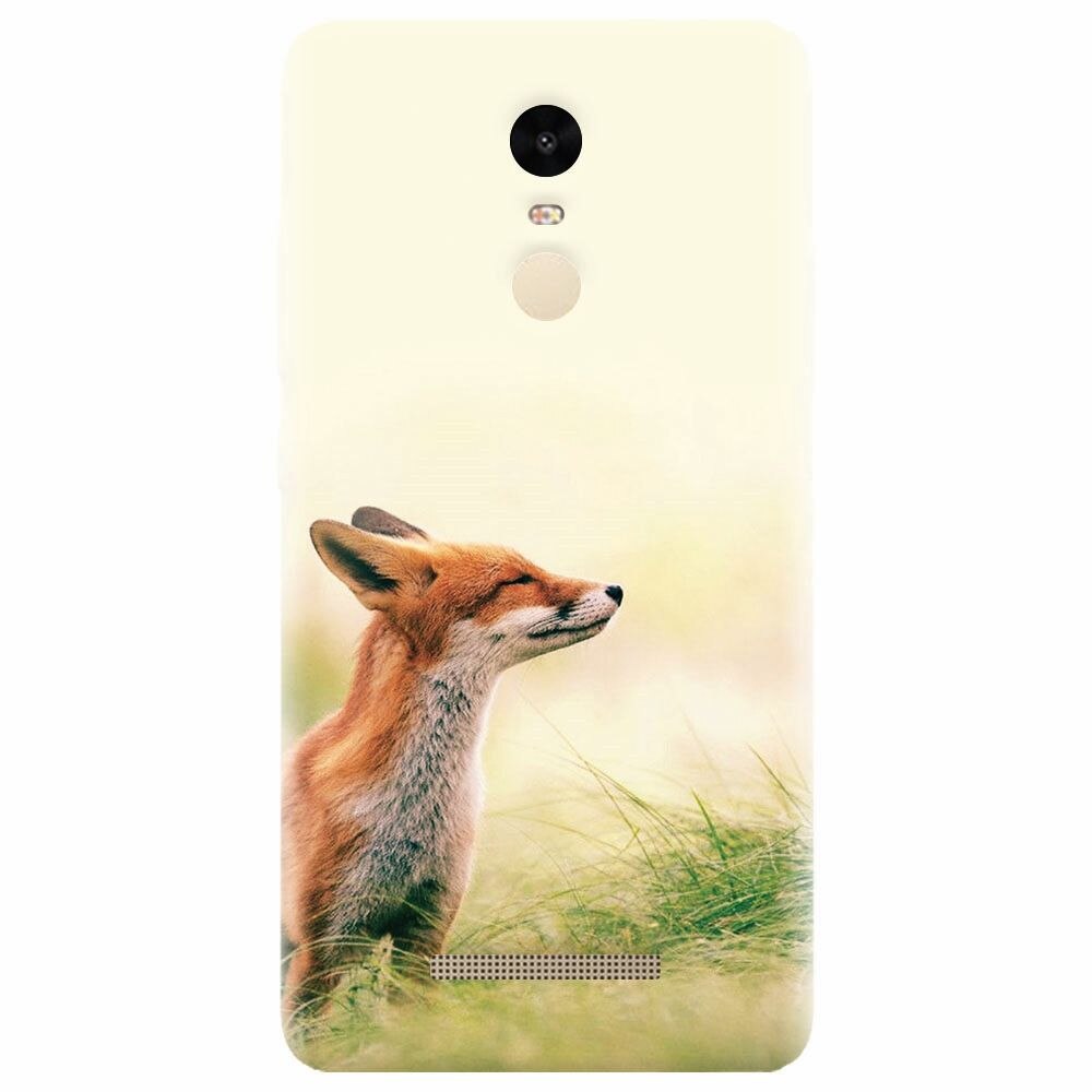 Husa silicon pentru Xiaomi Redmi Note 3, Fox Scenting Breeze