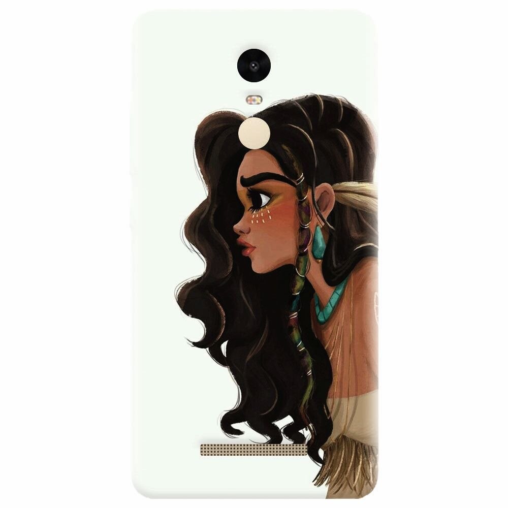 Husa silicon pentru Xiaomi Redmi Note 3, Indian Girl