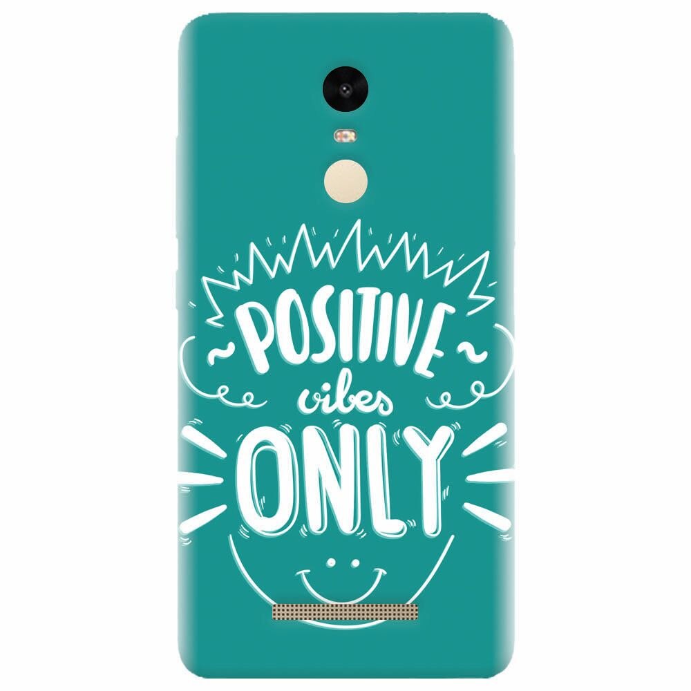 Husa silicon pentru Xiaomi Redmi Note 3, Positive Vibes