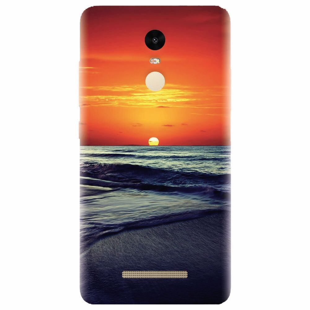Husa silicon pentru Xiaomi Redmi Note 3, Ocean Sunset