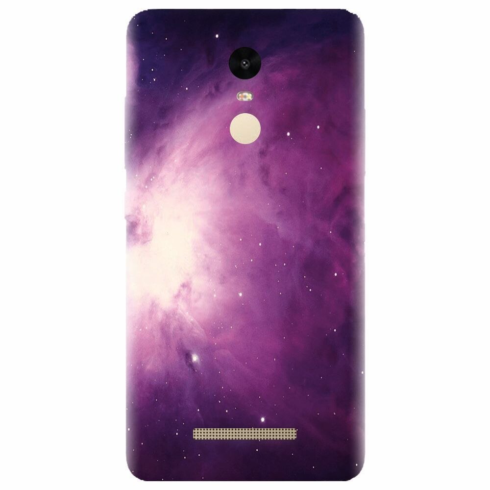 Husa silicon pentru Xiaomi Redmi Note 3, Purple Supernova Nebula Explosion