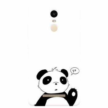 Husa silicon pentru Xiaomi Redmi Note 3, Panda Cellphone Husa silicon pentru Xiaomi Redmi Note 3, Panda Cellphone