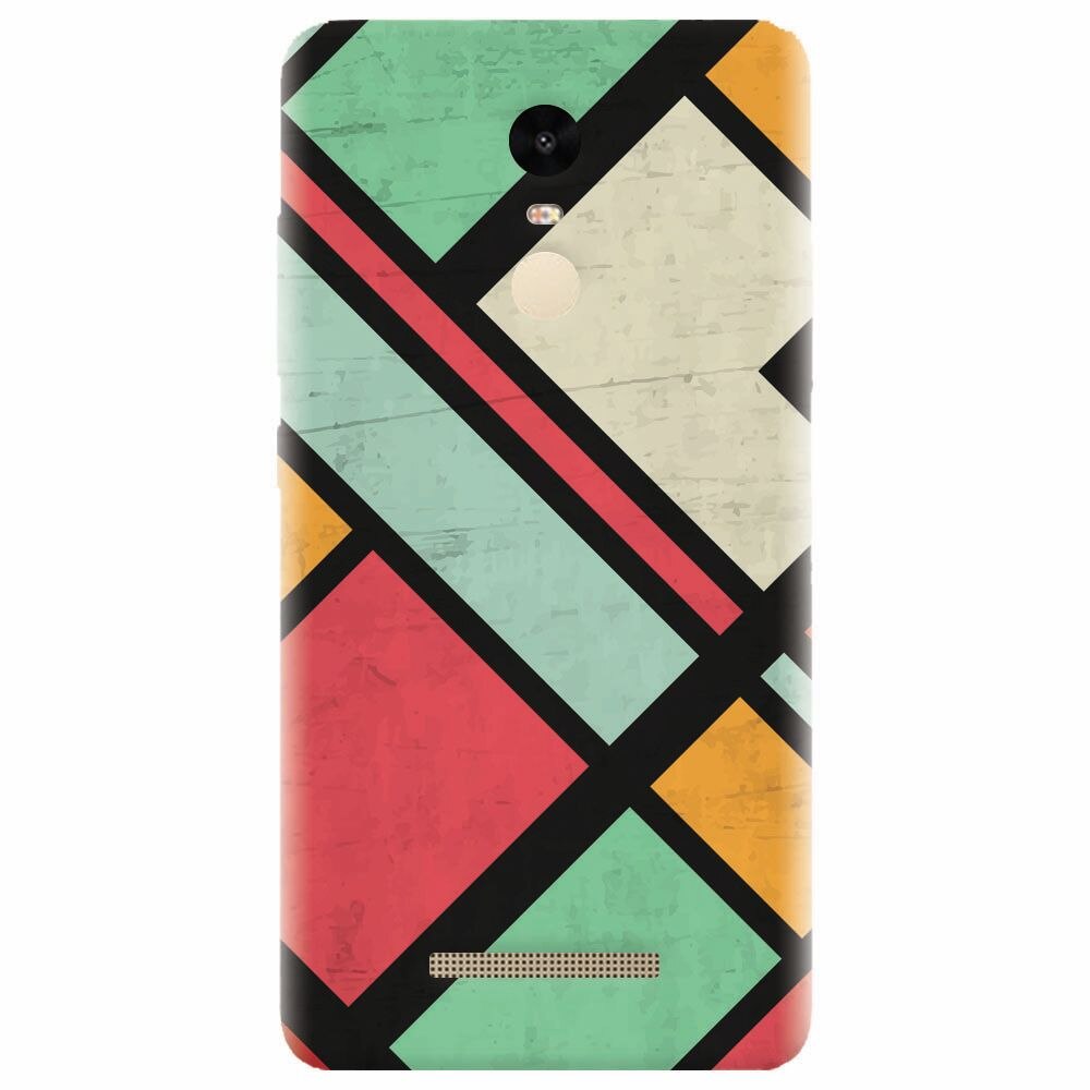 Husa silicon pentru Xiaomi Redmi Note 3, Retro Grunge