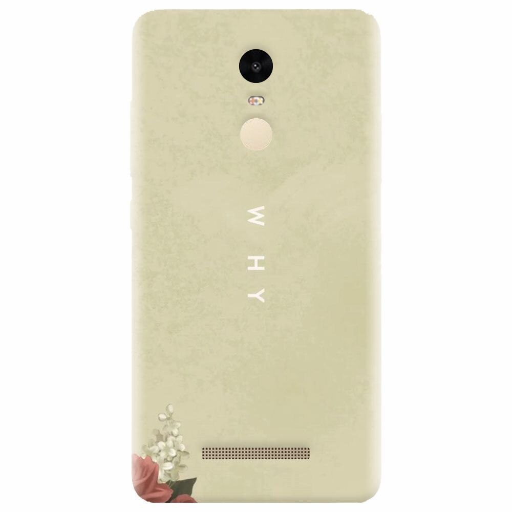 Husa silicon pentru Xiaomi Redmi Note 3, Why