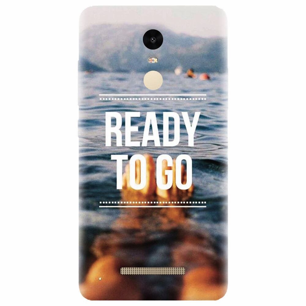Husa silicon pentru Xiaomi Redmi Note 3, Ready To Go Swimming