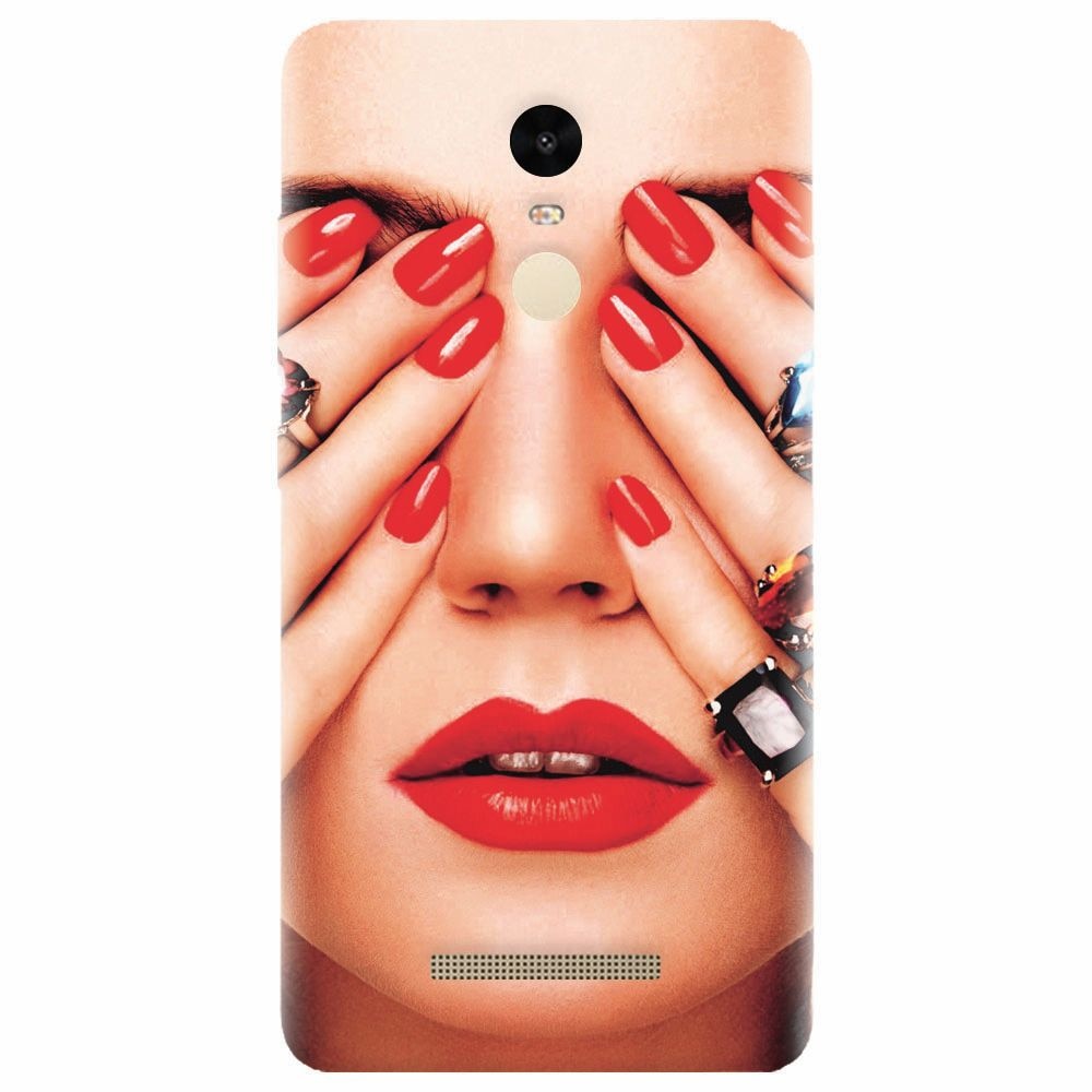 Husa silicon pentru Xiaomi Redmi Note 3, Rings On All Fingers