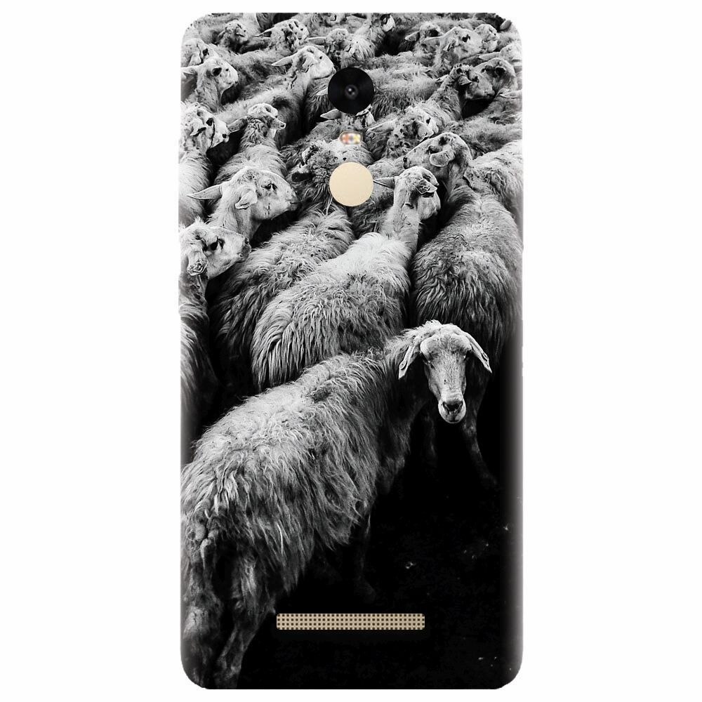 Husa silicon pentru Xiaomi Redmi Note 3, Sheep