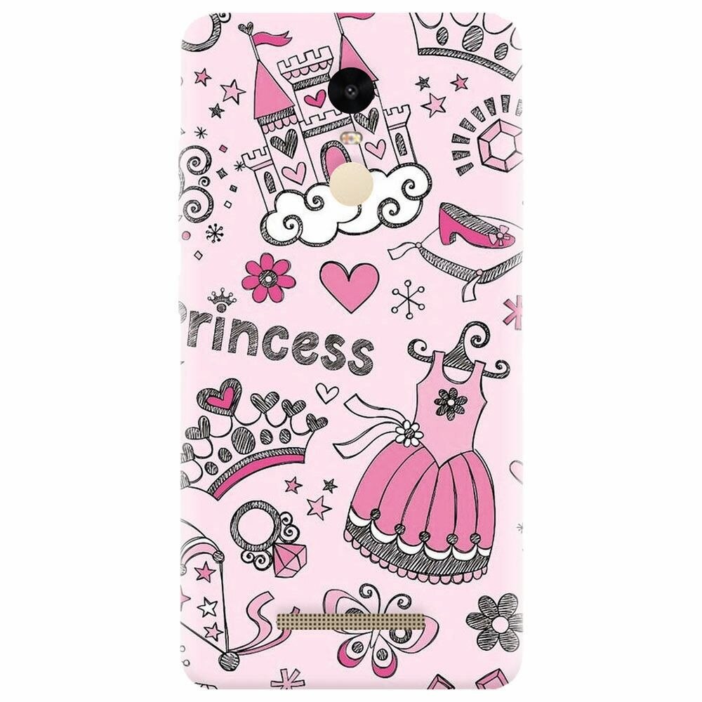 Husa silicon pentru Xiaomi Redmi Note 3, Princess