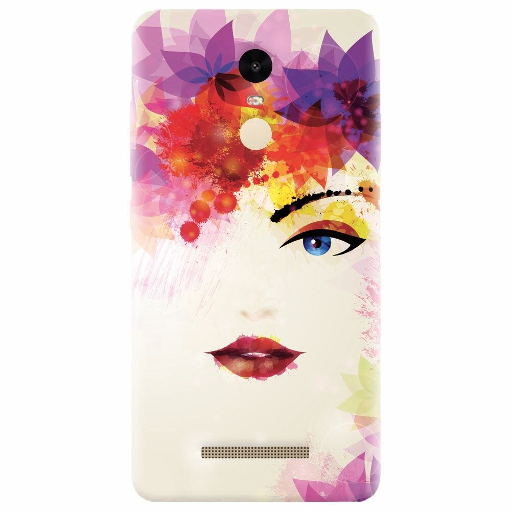 Husa silicon pentru Xiaomi Redmi Note 3, Pretty Face