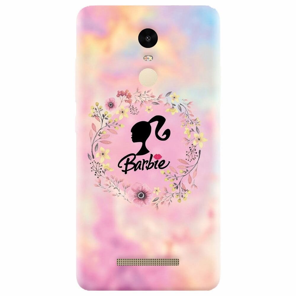 Husa silicon pentru Xiaomi Redmi Note 3, Barbie icon