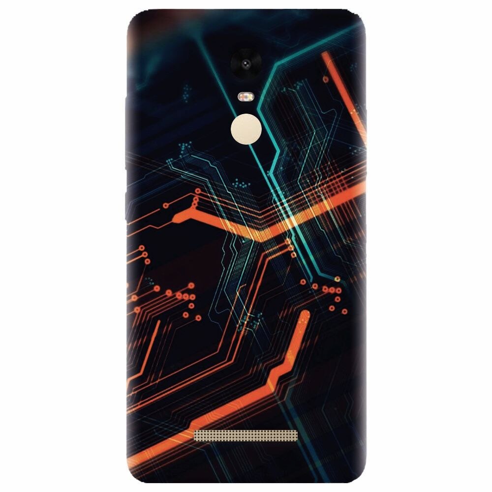 Husa silicon pentru Xiaomi Redmi Note 3, Circuits