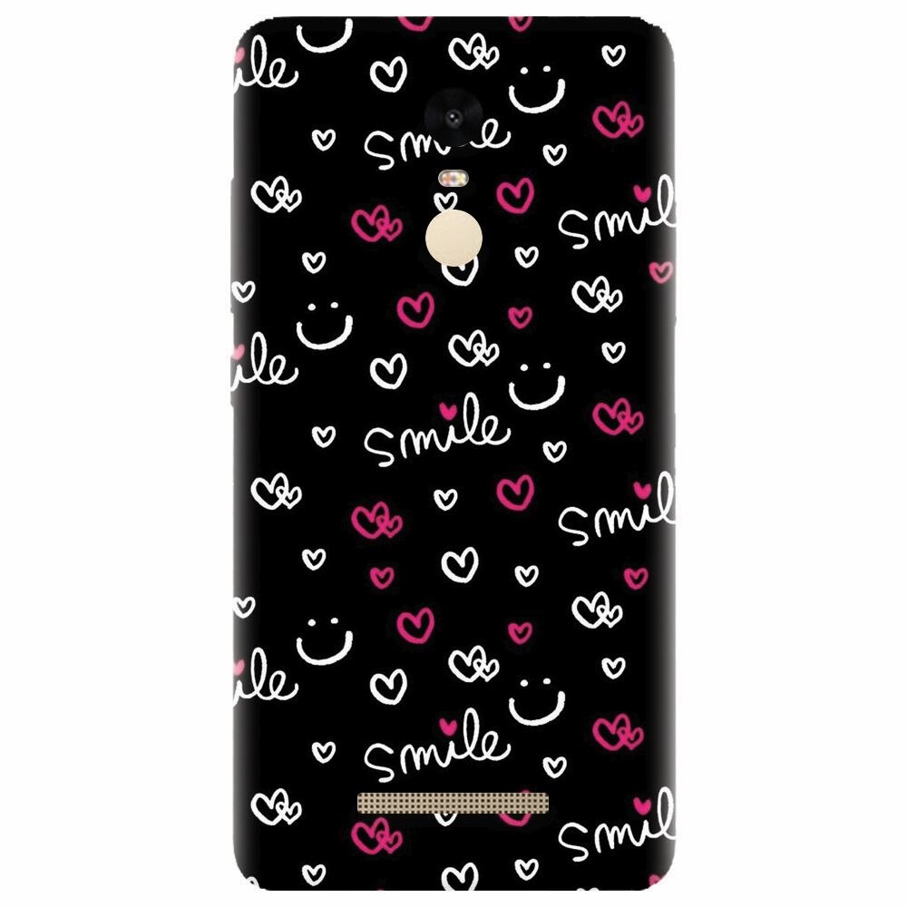 Husa silicon pentru Xiaomi Redmi Note 3, Smile 101