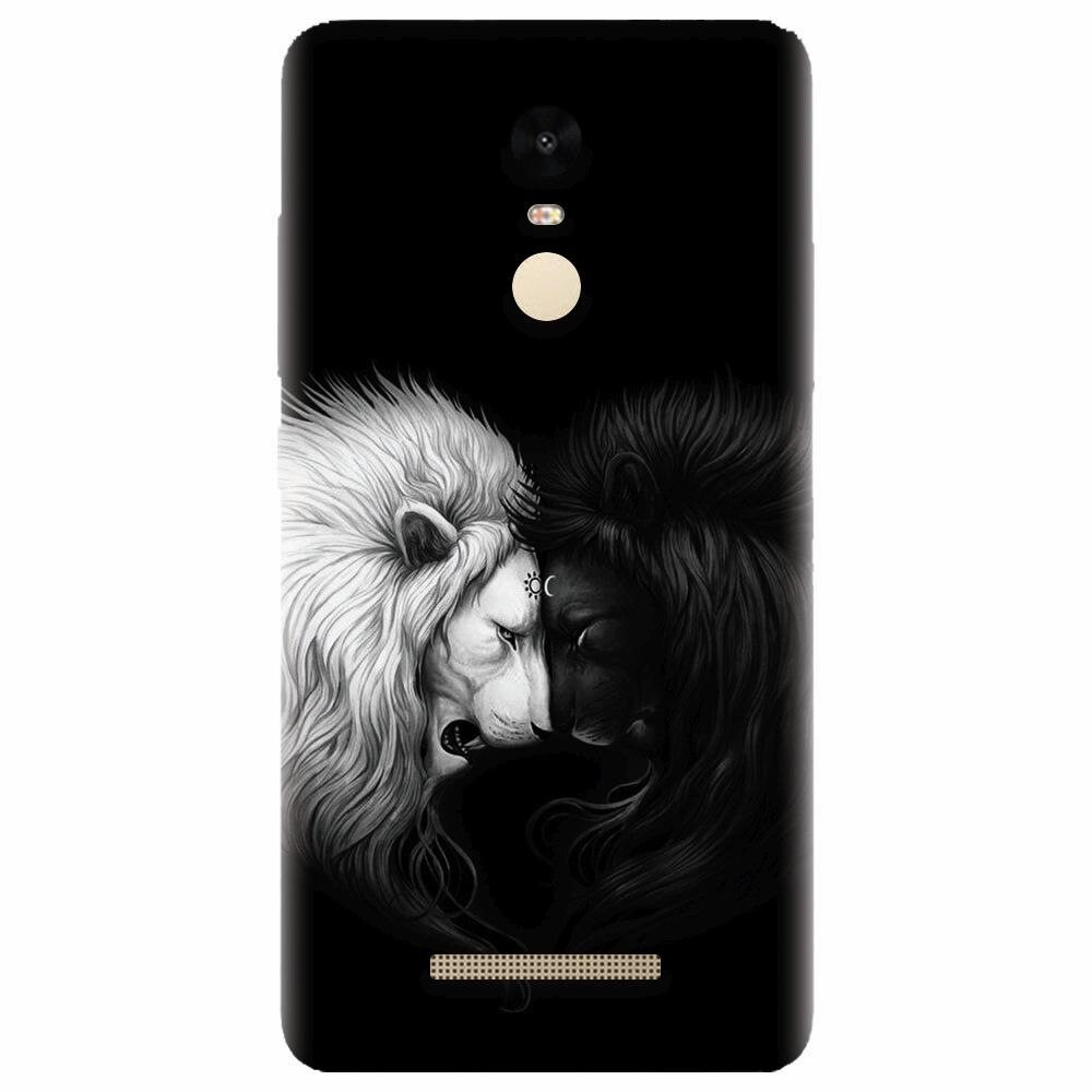 Husa silicon pentru Xiaomi Redmi Note 3, Lions