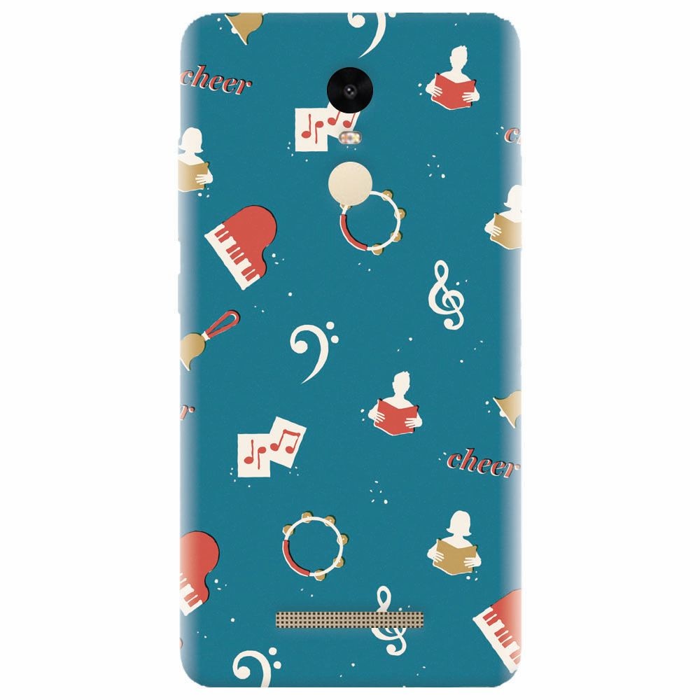 Husa silicon pentru Xiaomi Redmi Note 3, Alfred Music