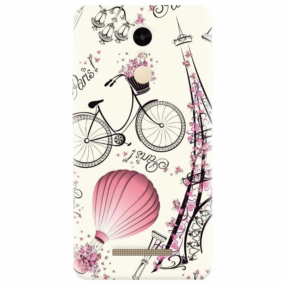 Husa silicon pentru Xiaomi Redmi Note 3, Paris