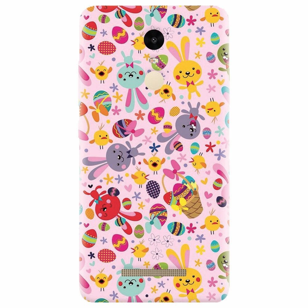 Husa silicon pentru Xiaomi Redmi Note 3, Fun Easter Egg