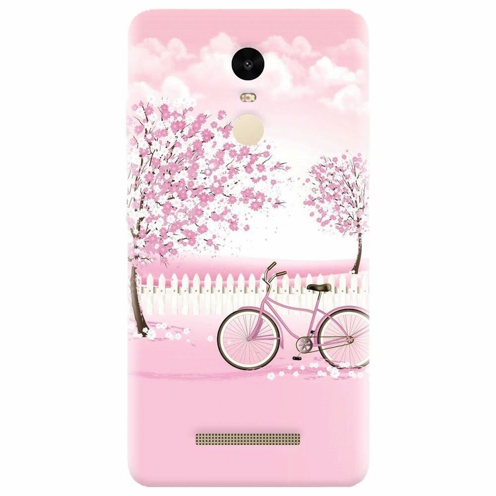 Husa silicon pentru Xiaomi Redmi Note 3, Pink Spring