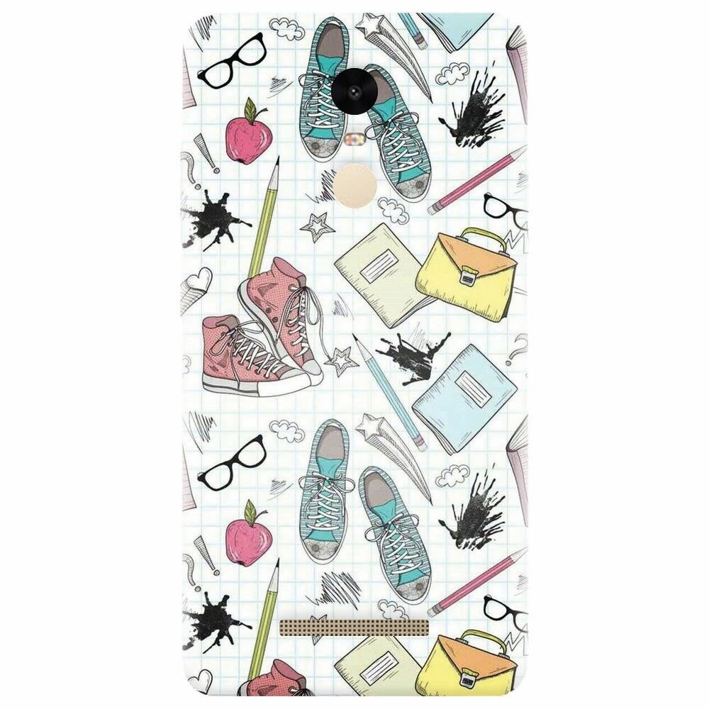 Husa silicon pentru Xiaomi Redmi Note 3, School