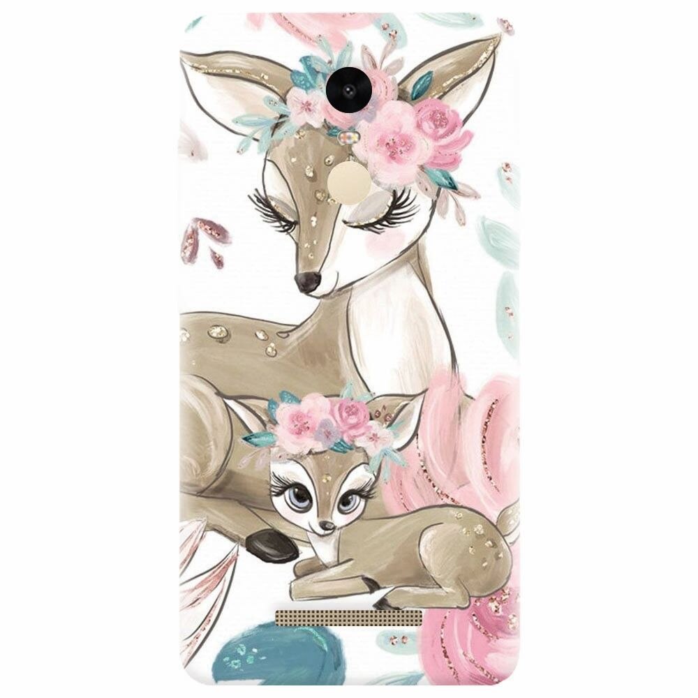 Husa silicon pentru Xiaomi Redmi Note 3, Deers