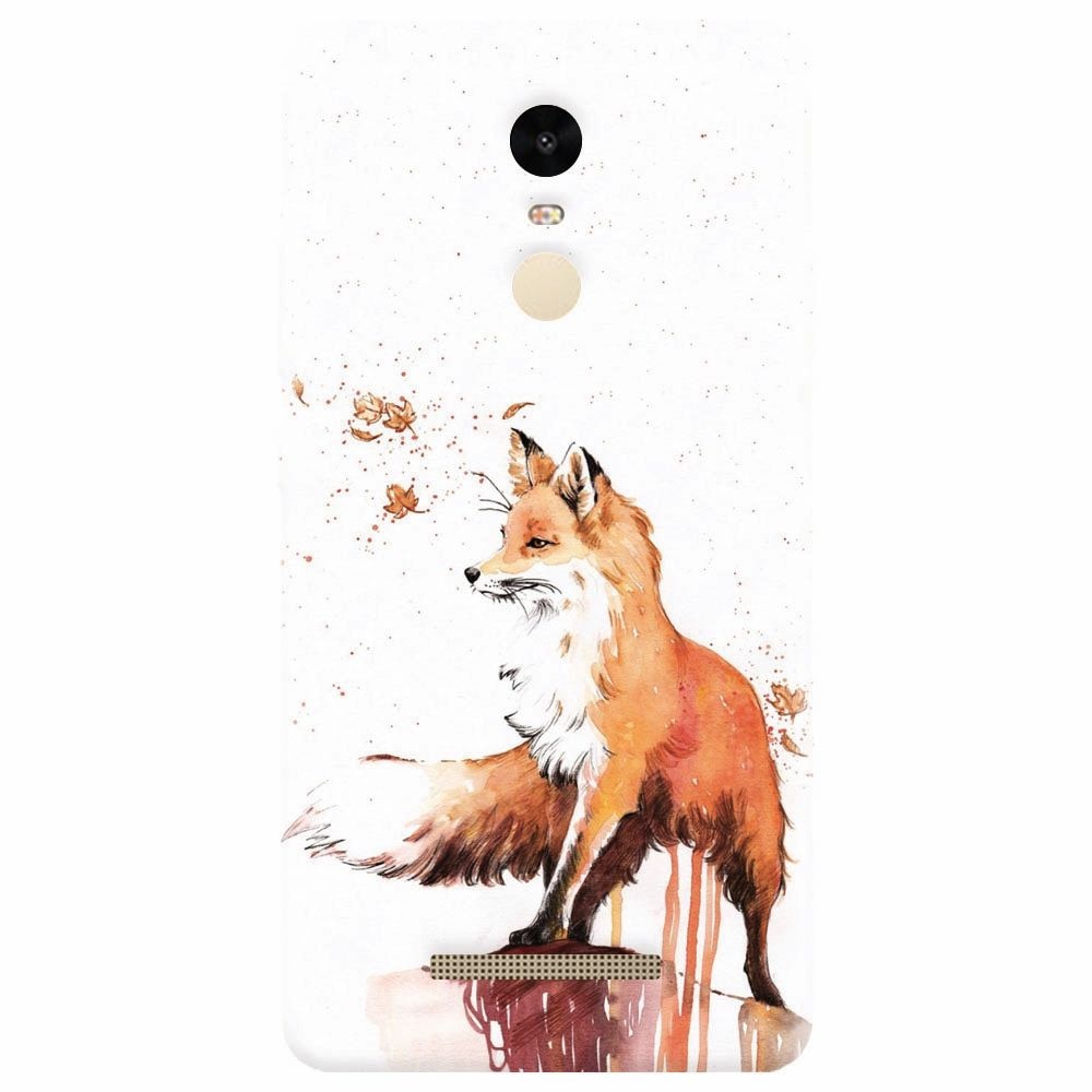 Husa silicon pentru Xiaomi Redmi Note 3, Fox 101