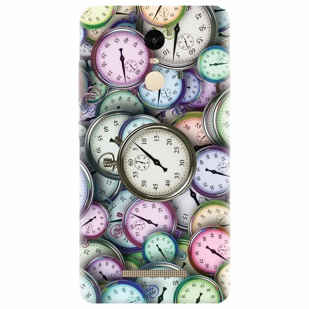 Husa silicon pentru Xiaomi Redmi Note 3, Clocks