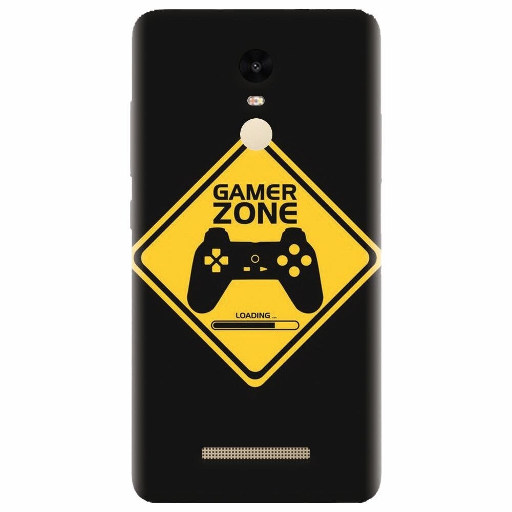 Husa silicon pentru Xiaomi Redmi Note 3, Gamer Zone